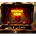 thumbnail image 3 of Underwater Themed Welcome Back Banner, Sea Cave Backdrop with Fish and Apples Decor, Party Decoration, Photography Prop, Event Decor, Festival Backdrop, 3 of 3