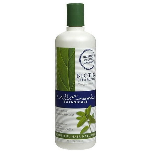 Mill Creek Botanicals Biotin Therapy Formula Hair Shampoo - 16 Oz