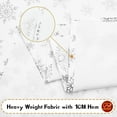 thumbnail image 2 of Christmas Table Cloth 60 x 84 Inch, Waterproof White Silver Snowflake Tablecloth Rectangular, Washable Xmas Table Cover Spillproof Winter Table Cloths Cover for Holiday Christmas Decorations, 2 of 5