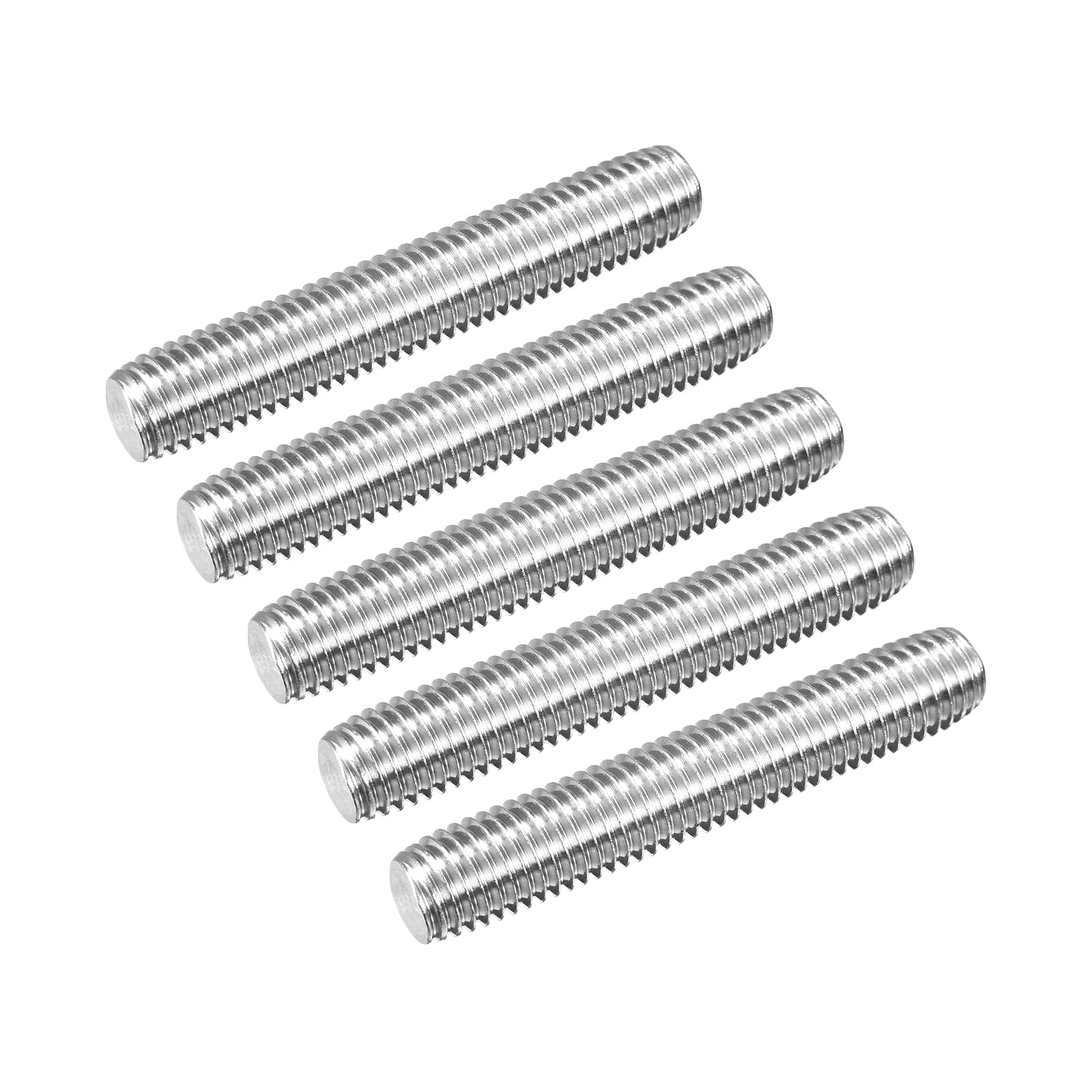 Uxcell Fully Threaded Rod M14 x 80mm 2mm Thread Pitch 304 Stainless