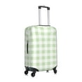 thumbnail image 3 of Bixox Washable Green Checkboard Printed Luggage Cover, Fashion Suitcase Protector Fits for Medium luggage, 3 of 8