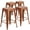 Copper, variant on Flash Furniture Backless Copper Indoor-Outdoor Coun,PK4 4-ET-BT3503-24-POC-GG