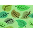 thumbnail image 1 of Ahgly Company Machine Washable Indoor Rectangle Transitional Emerald Green Area Rugs, 5' x 7', 1 of 7