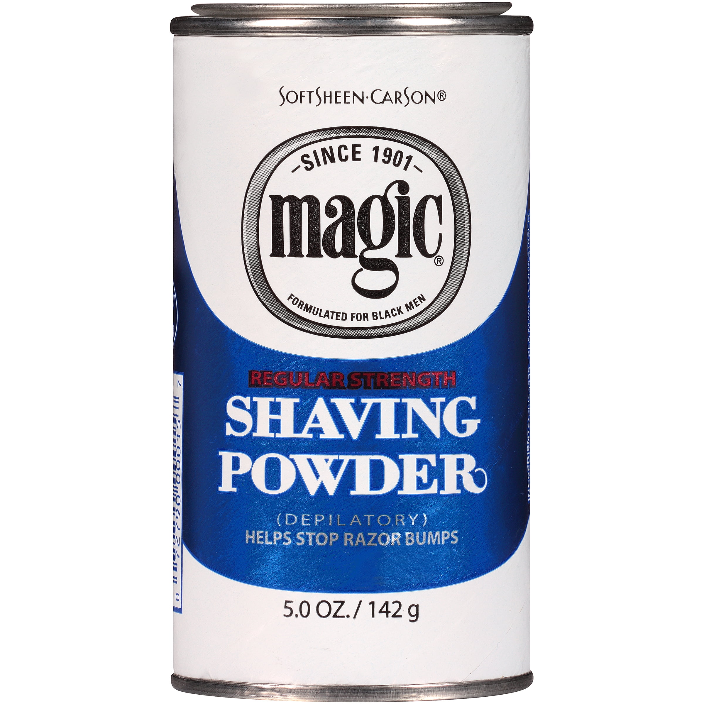 Softsheen-Carson Magic Regular Strength Shaving Powder, For Coarse Hair,  Depilatory, 5 Oz. 