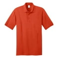 thumbnail image 5 of Mafoose Mens Core Blend Jersey Knit Male Polo Orange S, 5 of 6