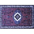 thumbnail image 1 of Ahgly Company Indoor Rectangle Persian Blue Traditional Area Rugs, 2' x 3', 1 of 4