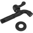 thumbnail image 5 of Water Faucet 304 Stainless Steel G1/2 Caliber Wall-mounted Long Style Single Cold Water Faucet Black Single Cold Water Faucet (for Mopping Pool)_Perfect Gift, 5 of 5