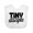 AA-White, variant on Inktastic Tiny Disciple Religious Boys or Girls Baby Bib