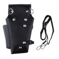 thumbnail image 4 of Estuche para peines de tijeras de peluquero con cinturón + 12 piezas de pinzas de peluquería de material acero inoxidable shamjiam Barber Scissors Case, 4 of 9