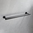 thumbnail image 2 of Bathroom Vanity, 5 Piece Bathroom Towel Rack Set Wall Mount, Matte Black Bathroom Storage Cabinet,Aluminium Bathroom Shelving, Bath & Faucets Bathroom Storage, 2 of 10