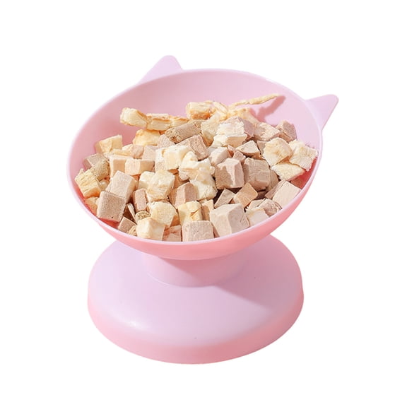 Elevated Cat Bowls Set for Indoor - Durable Raised Food and Water Dishes - Stylish PP Design for Easy Eating and Drinking Comfort