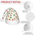 thumbnail image 4 of Honeii Colorful Insect1 Print Hat Santa Claus Hat For Xmas Party, Christmas Caps For Boys Girls Child,Christmas Beanie, 4 of 6