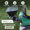 thumbnail image 4 of Field Tuff 12V Lawn Tractor 80 Pound Capacity Grass, Seed, Fertilizer Spreader, 4 of 10