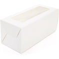 thumbnail image 4 of 50 Pack Tumbler Gift Box with Window & Ribbon for Sublimation, Glass Cup Packaging for 12oz 16oz 20oz Drinking Jars, Wedding Bridal Shower Mother's Day Gifts Bulk Supplies (White), 4 of 4