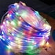 thumbnail image 3 of Guirnaldas de luces LED con hilo de cuero para decoración de Nochevieja 2025, luces navideñas para exteriores, enchufe europeo de 20/50/100 m, 3 of 5