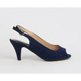 thumbnail image 2 of Good For The Sole Womens Evelyn Peep Toe Wide Court Shoes, 2 of 4
