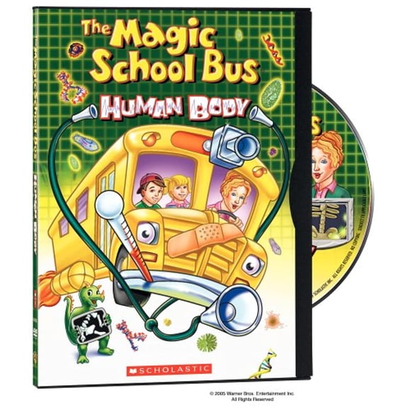The Magic School Bus - Human Body (DVD, 2005, Full Screen) NEW