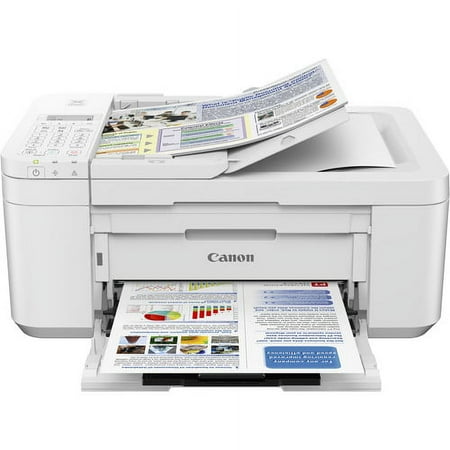 Canon - PIXMA TR4520 Wireless All-In-One Inkjet Printer - White