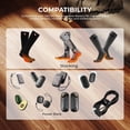 thumbnail image 2 of Cable de carga USB SGEOYPIL Type-C dual de 1,5 m, 2 of 7