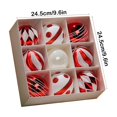 thumbnail image 3 of Ahorros Imperdibles, Bolas de NavidadJuegos colgantes de bolas de NavidadDecoración Decoración colganteColgantes para árboles de NavidadVestidosSuministros de decoración navideña 9 piezas Akmoler, 3 of 9