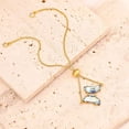 thumbnail image 1 of Enchanting Gold Chain Butterfly Bracelets Of Iridescent Wings, 1 of 5
