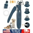 thumbnail image 3 of Electric Dog Nail Grinder Pet Trimmer USB Charge with nail Clipper Professional, 3 of 15