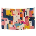 thumbnail image 6 of Yayeee Tapestry Wall Hanging for Bedroom 60" x 40" Living Room Home Wall Art Decor, Art Geometric, 6 of 7
