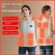 thumbnail image 5 of Chaleco calefactor femenino para invierno, tres controles, 15 áreas, fuente de alimentación USB, calefacción duradera, temperatura constante, cálido para exteriores, 5 of 5