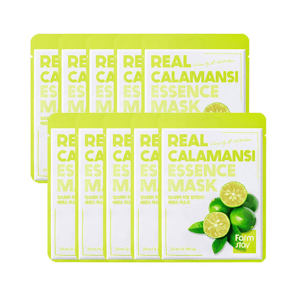 Farmstay Real Calamansi Essence Mask (10 sheets)