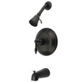 thumbnail image 1 of Kingston Brass KB2635KL Single Handle Tub & Shower Faucet, 1 of 1