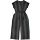 thumbnail image 1 of Alfani Womens Wide Leg Jumpsuit, Negro, X-Large, 1 of 2