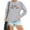 Grey, variant on Wang6 Christmas Sweatshirts for Women Trendy Very Merry & Pregnant Letter Printed Graphic Pullovers Causal White Long Sleeve Crew Neck Loose Fit Tops X_Grey XL