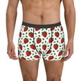 thumbnail image 2 of Bingfone Strawberry Men's Underwear - Casual Stretch Boxer Briefs-Small, 2 of 7