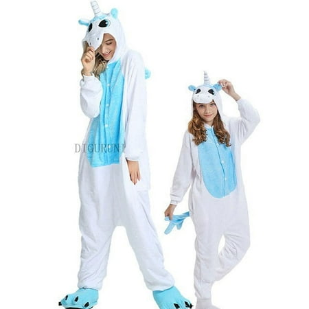 

CoCopeanut Adults All in One Winter Warm Black Husky Pyjamas Cartoon Stitch Onesies One Piece Pijamas Sleepwear Women Men Animal Pajamas