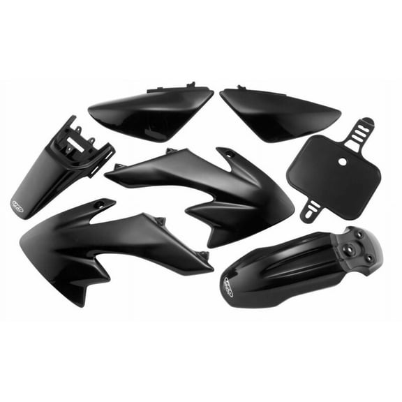 Complete Body Kit - Black, Color: Black