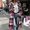 #4Hot Pink, variant on Womens Plaid Double Zipper Jacket Trendy Casual Tartan Trench Coat Winter Clothing with Pockets