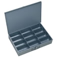 thumbnail image 2 of Durham 211-95-IND Gray Cold Rolled Steel Individual Small Scoop Box, 13-3/8" Width x 2" Height x 9-1/4" Depth, 12 Compartment, 2 of 2