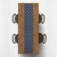 thumbnail image 2 of Creative Products Navy and White Mudcloth Pattern 16x90 Poly Twill Table Runner, 2 of 3