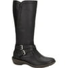 Ugg Women's Rosen Black Mid-Calf Leather Boot - 9M