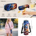 thumbnail image 7 of Jeiento Baseball 4 Piece Girls School Backpack Set with Lunch Box Pencil Case Water Bottle Holder American Flag 17 Inch Large Capacity Schoolbag with Adjustable Padded Straps for Elementary, 7 of 7