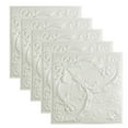 thumbnail image 1 of Great Lakes Tin Saginaw Gloss White 2ft x 2ft Lay In Ceiling Tiles (5 Pack), 1 of 6