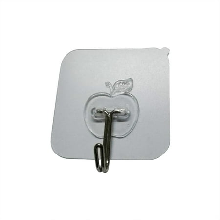 

Denbek Big Sale! Hooks 20Pcs Transparent New Traceless Hook Stainless Steel Hook Traceless Hook Clearance Sale Clear