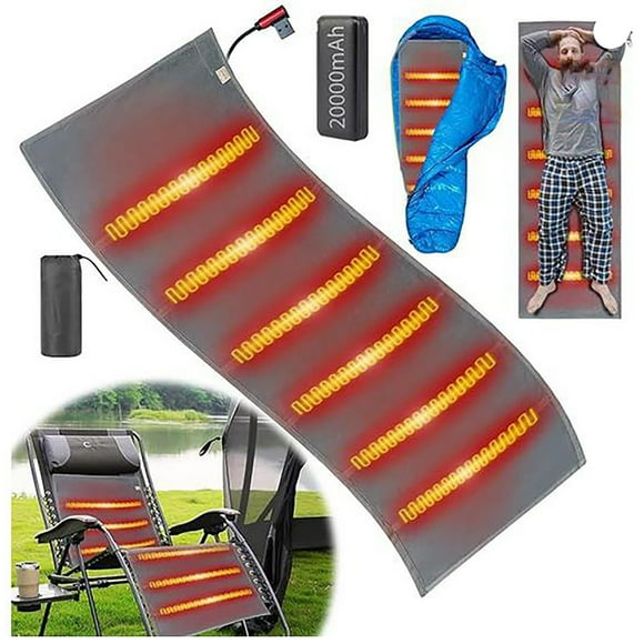 Sleeping Bag Heating Pad USB Heating Pad Blanket Car Heating Pad Outdoor Tent Sleeping Pad Therapys Pad