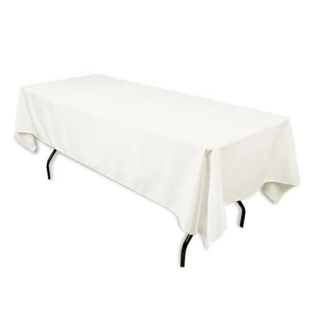 tablecloth tradeshow rectangle 250gsm linens efavormart polyester ivory restaurants grade commercial use dialog displays option button additional opens zoom