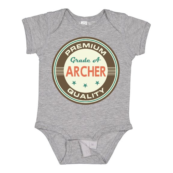 Inktastic Archer Premium Vintage Boys or Girls Baby Bodysuit