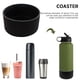 thumbnail image 4 of Funda protectora inferior de silicona antideslizante para botella de agua (negro) Hugtrwg  Para Estrenar, 4 of 7