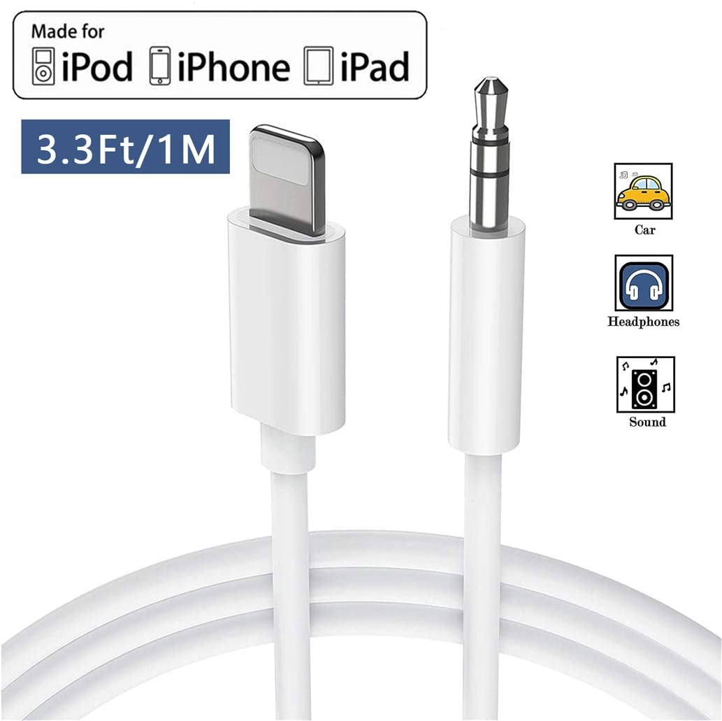 Car AUX Cable for iPhone 11 Audio Cable 