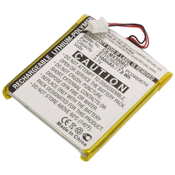 Replacement BTPC56067A Battery for MX-3000 Universal Remote Control