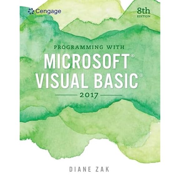 Pre-Owned Programming with Microsoft Visual Basic 2017 (Paperback) 1337102121 9781337102124