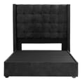 thumbnail image 1 of Box Base Cama Matrimonial + Cabecera Titan Dicasa Gris Carbón, 1 of 8